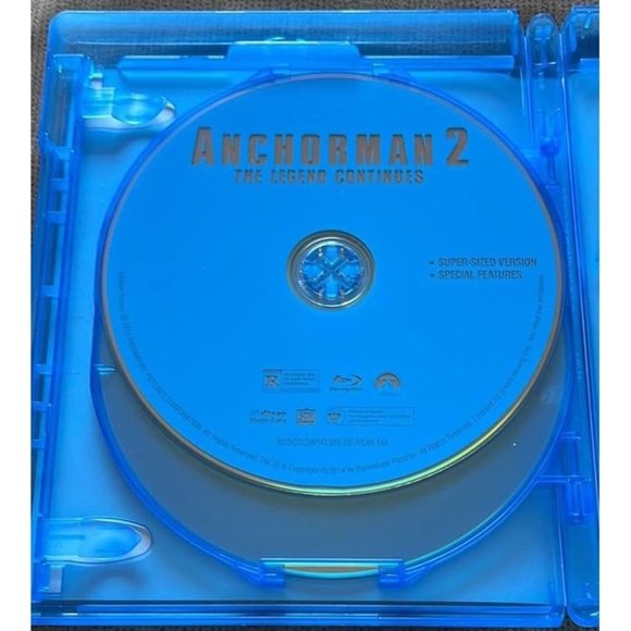 Anchorman 2: The Legend Continues Blu-ray / DVD Rated R Version - No Digital - Picture 5 of 8